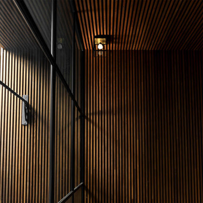 Buster & Punch E27 Caged Wet S přisazené svítidlo IP44