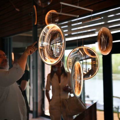DCW éditions Focus LED viseča svetilka