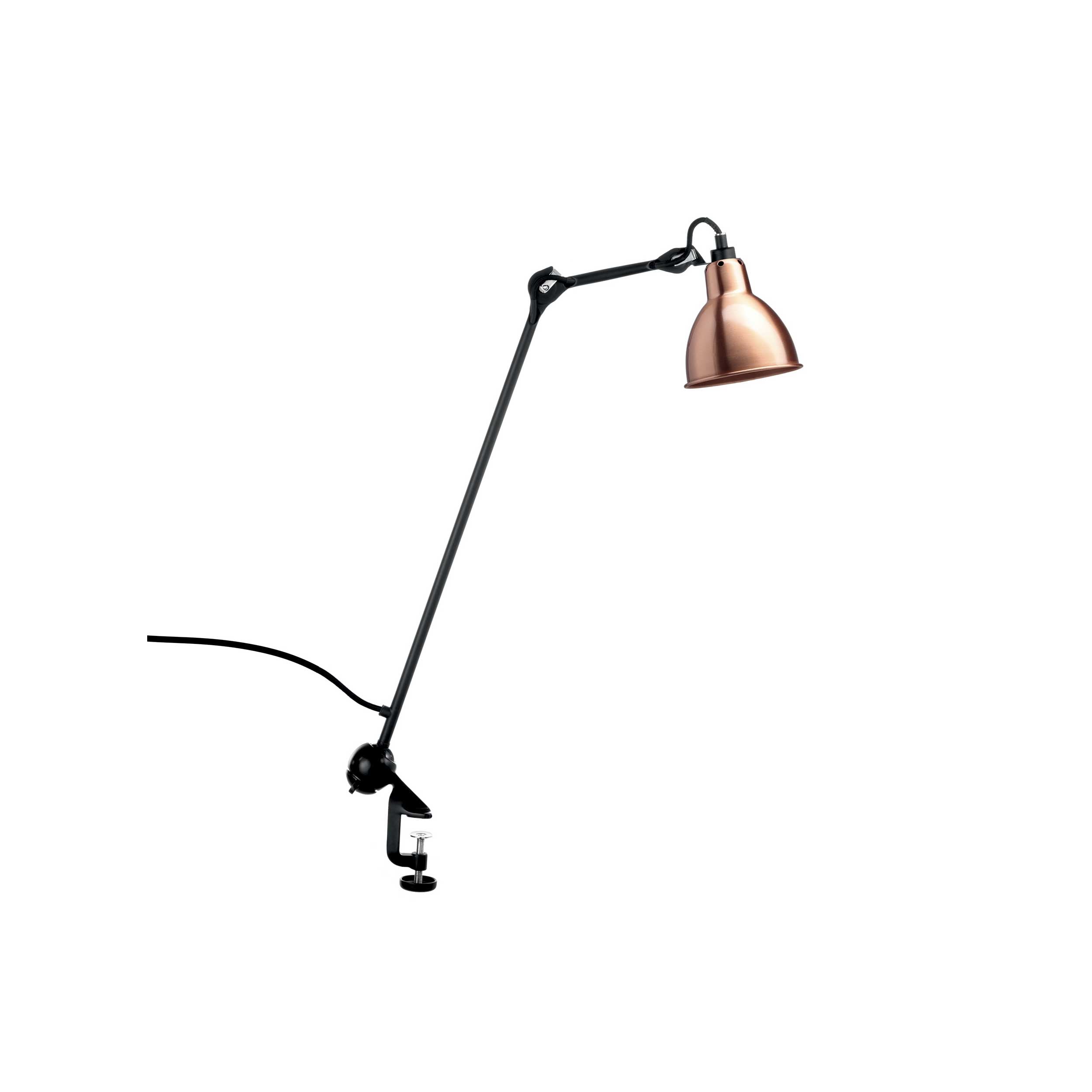 DCW éditions Lampe Gras N°201 E14 namizna svetilka s sponko