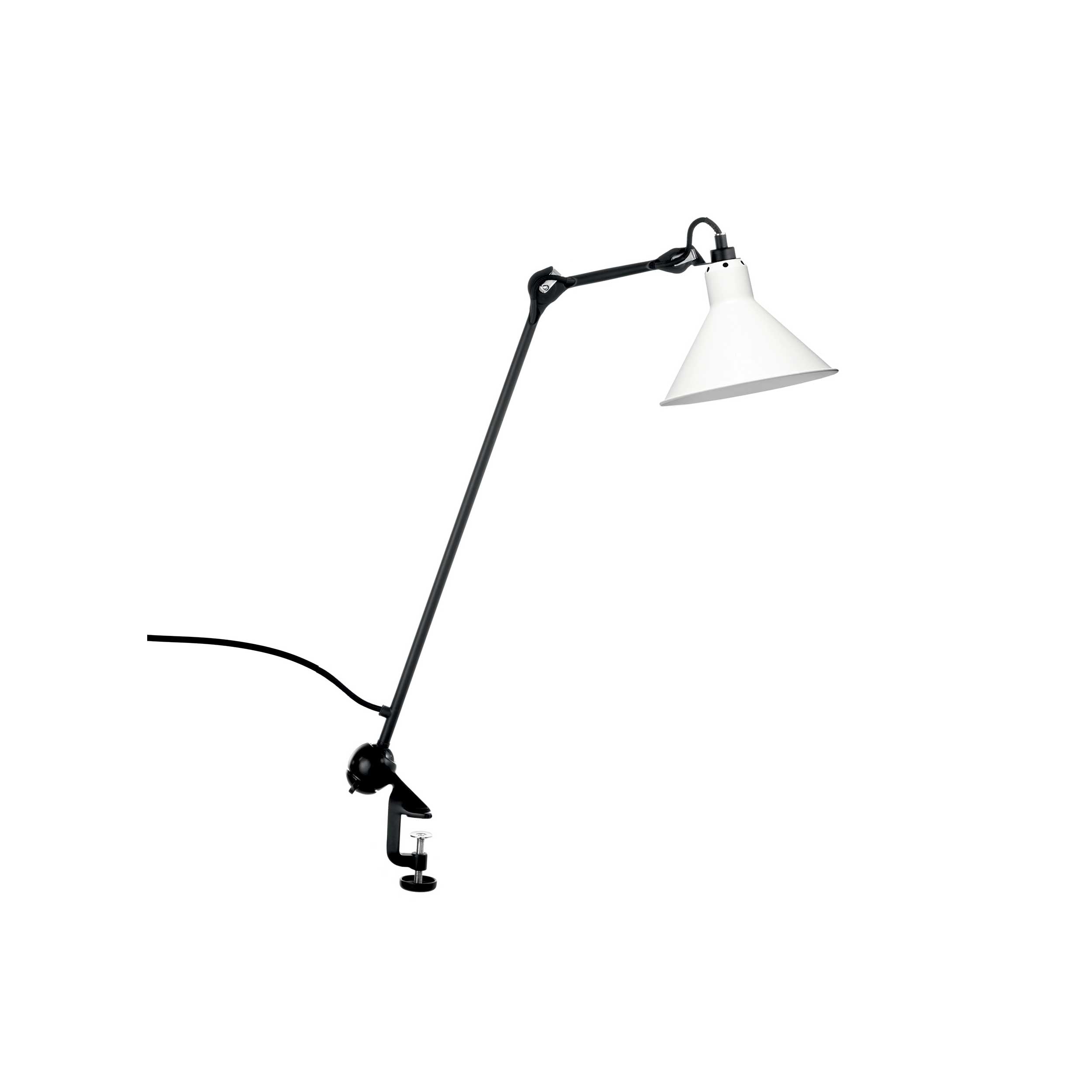 DCW éditions Lampe Gras N°201 E14 namizna svetilka s sponko