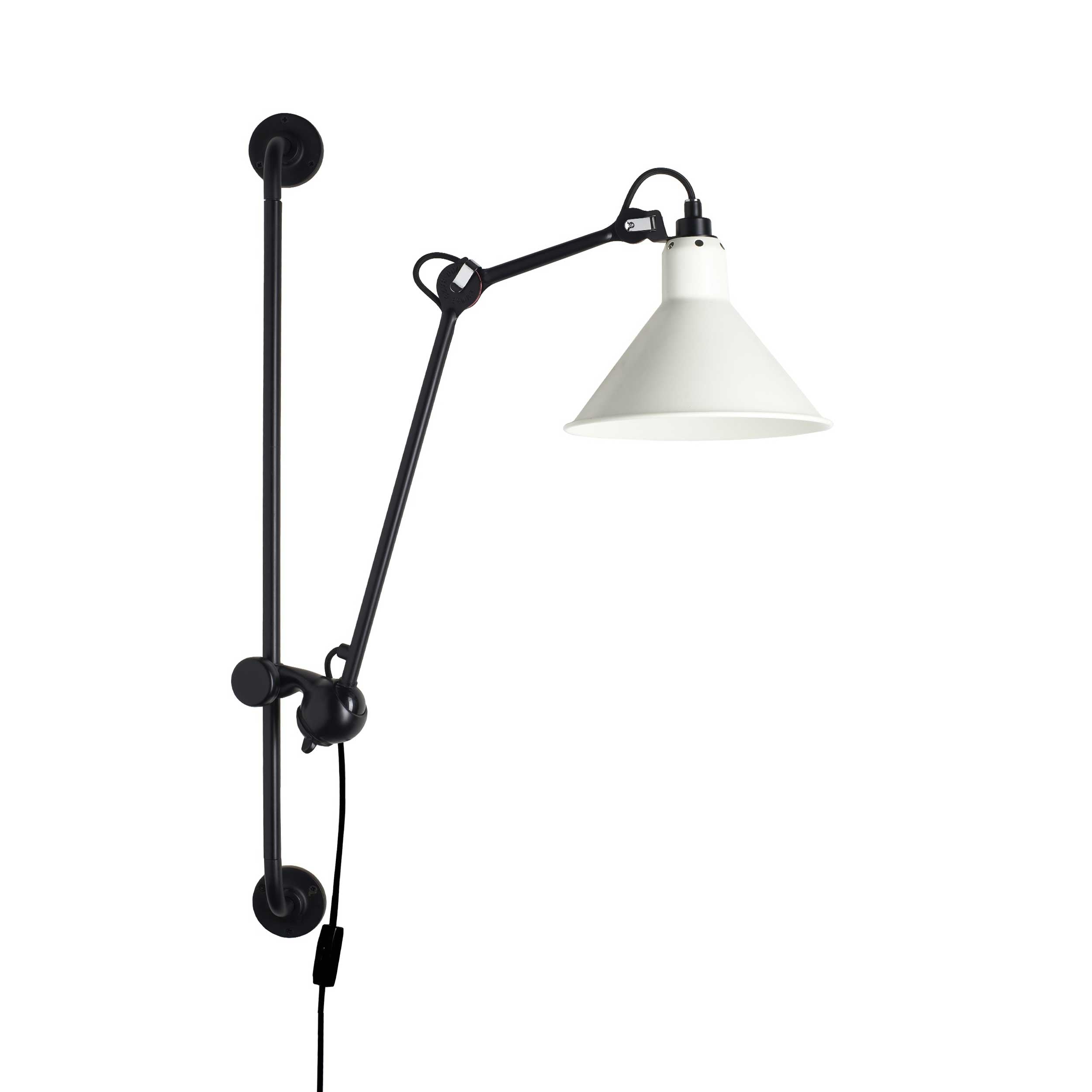 DCW éditions Lampe Gras N°210 E14 stenska svetilka s stikalom