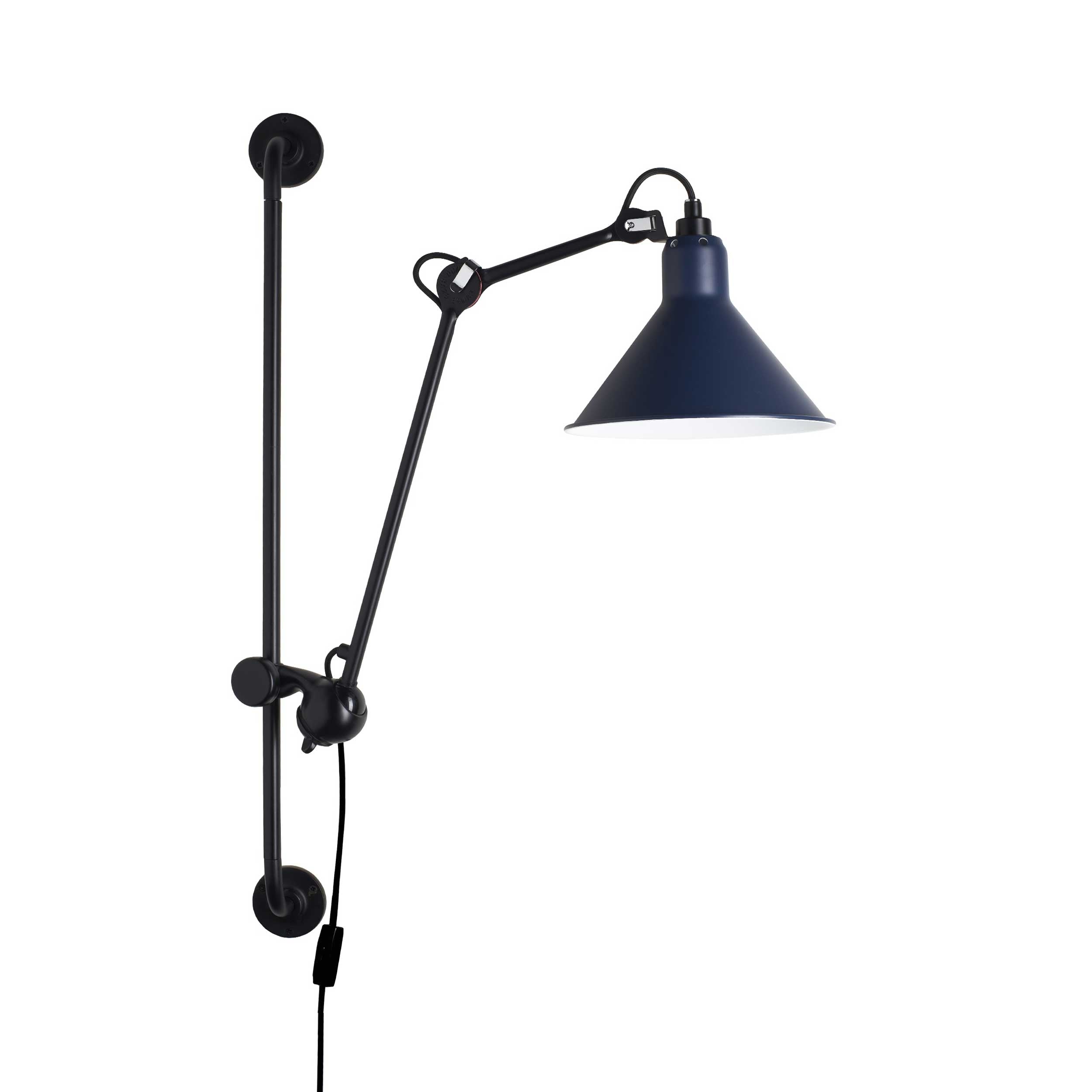 DCW éditions Lampe Gras N°210 E14 stenska svetilka s stikalom