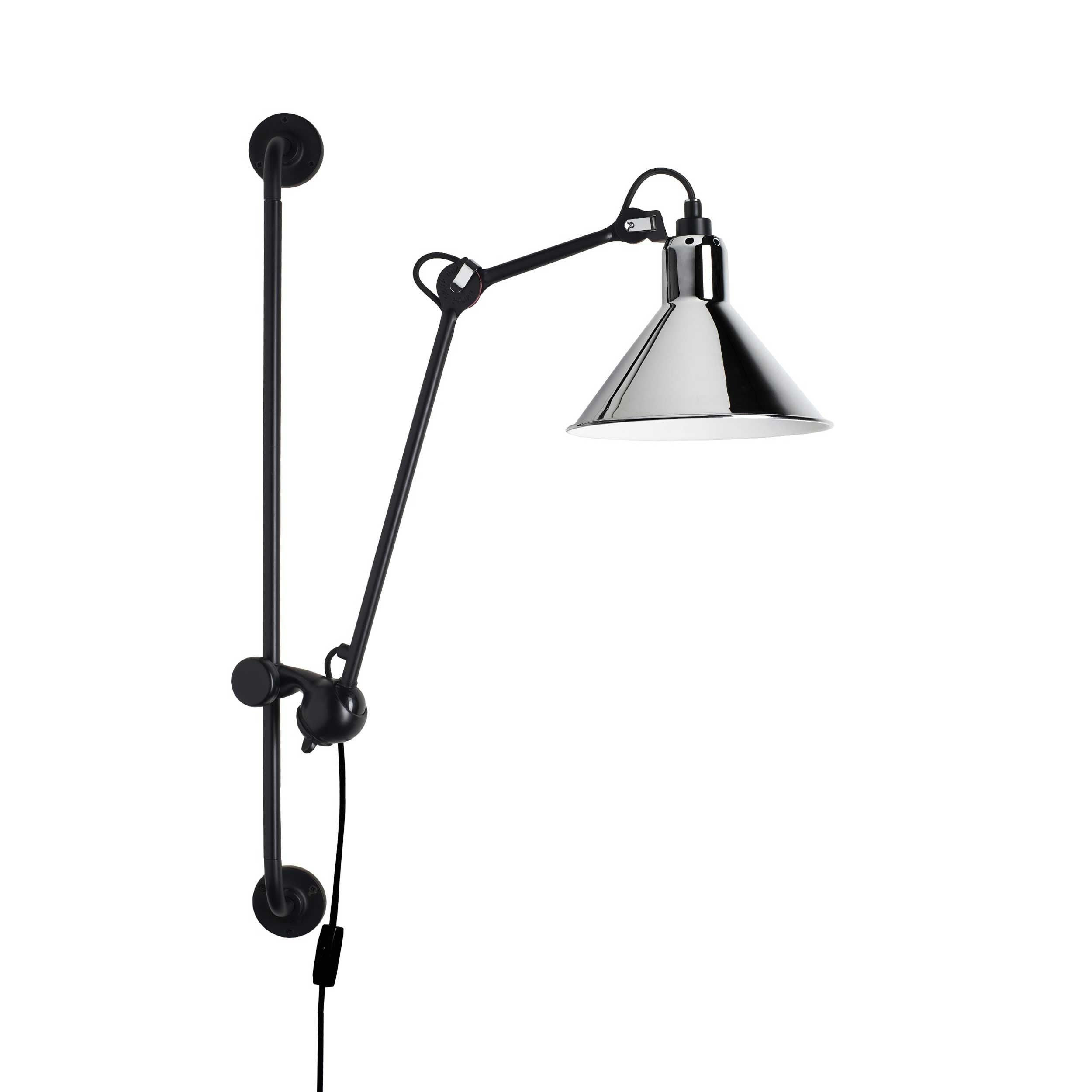 DCW éditions Lampe Gras N°210 E14 stenska svetilka s stikalom