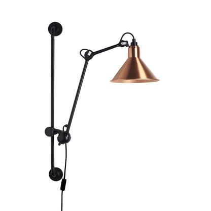DCW éditions Lampe Gras N°210 E14 stenska svetilka s stikalom