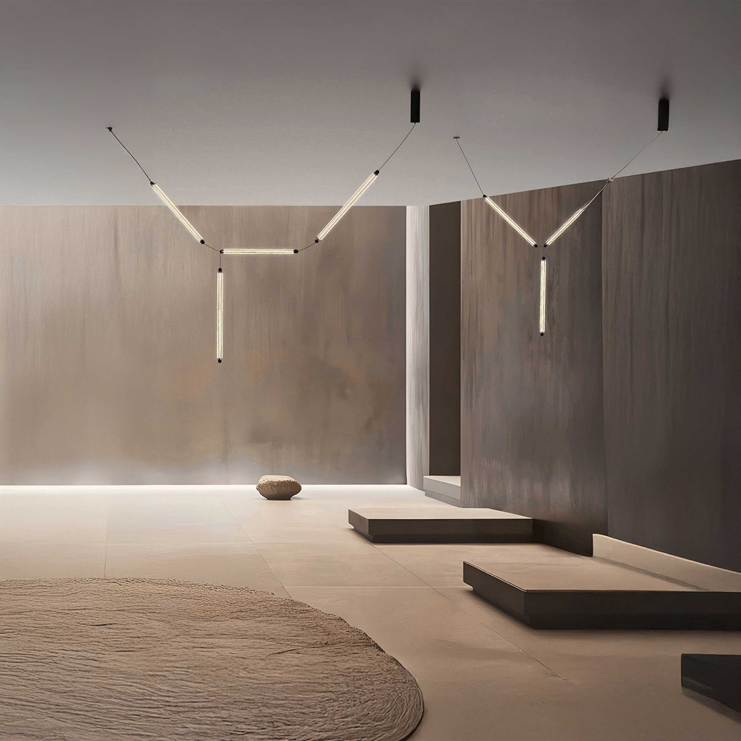 Faro Lumina 600 LED 2L závěsné svítidlo horizontální