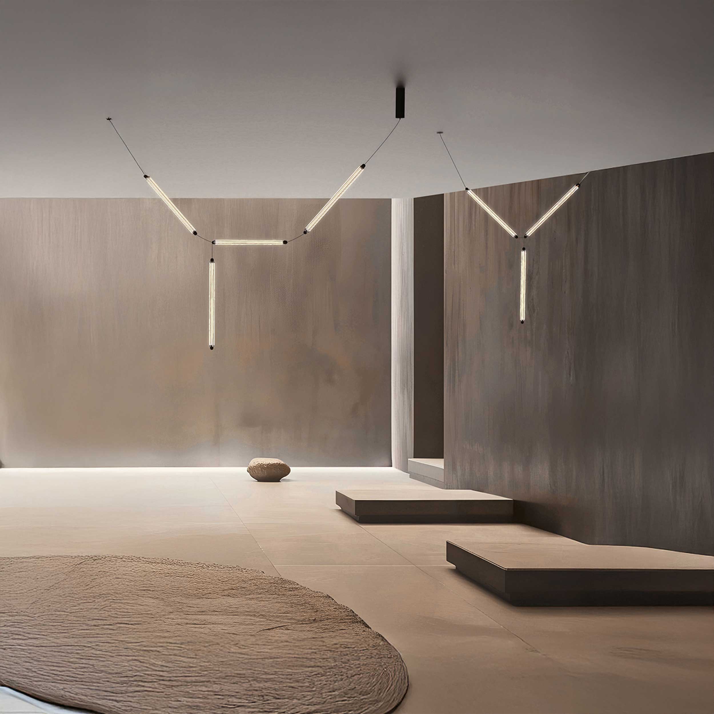 Faro Lumina 600 LED 3L závěsné svítidlo horizontální