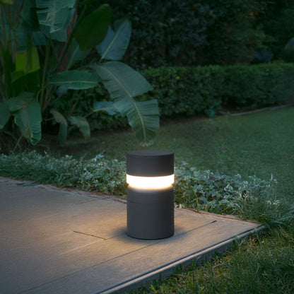 Faro Sete LED column exterior light IP54