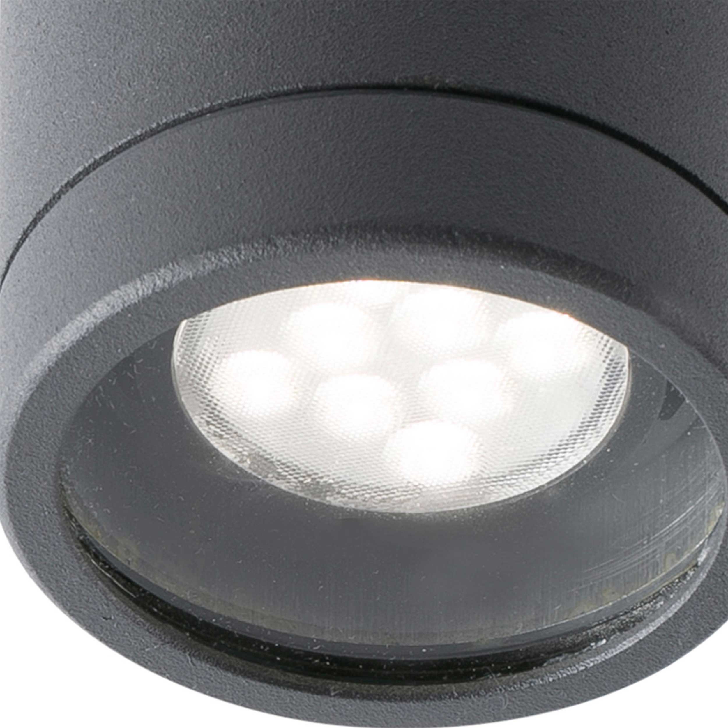 Faro Brume LED glass ceiling light IP44