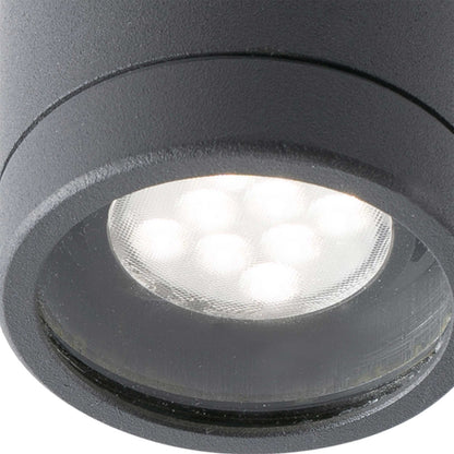 Faro Brume LED glass ceiling light IP44