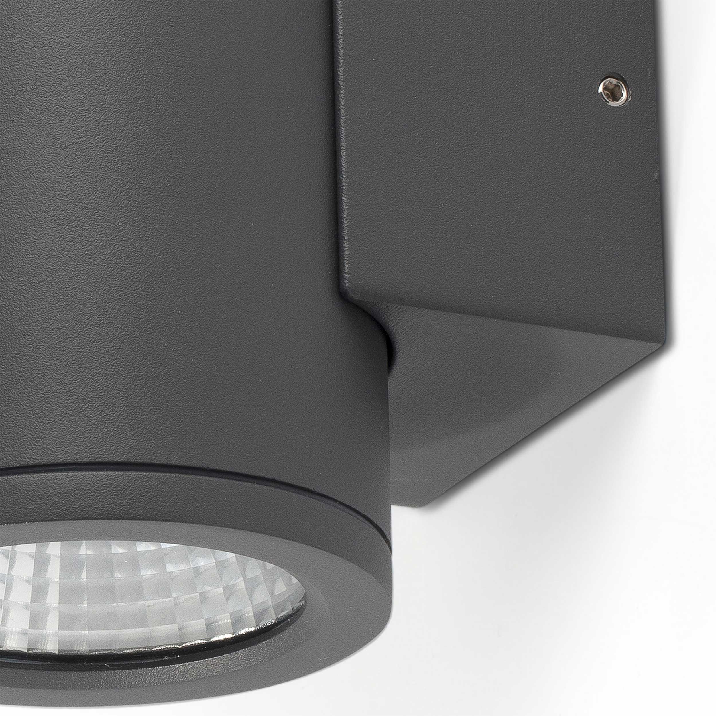 Faro Brume LED glass ceiling light IP44