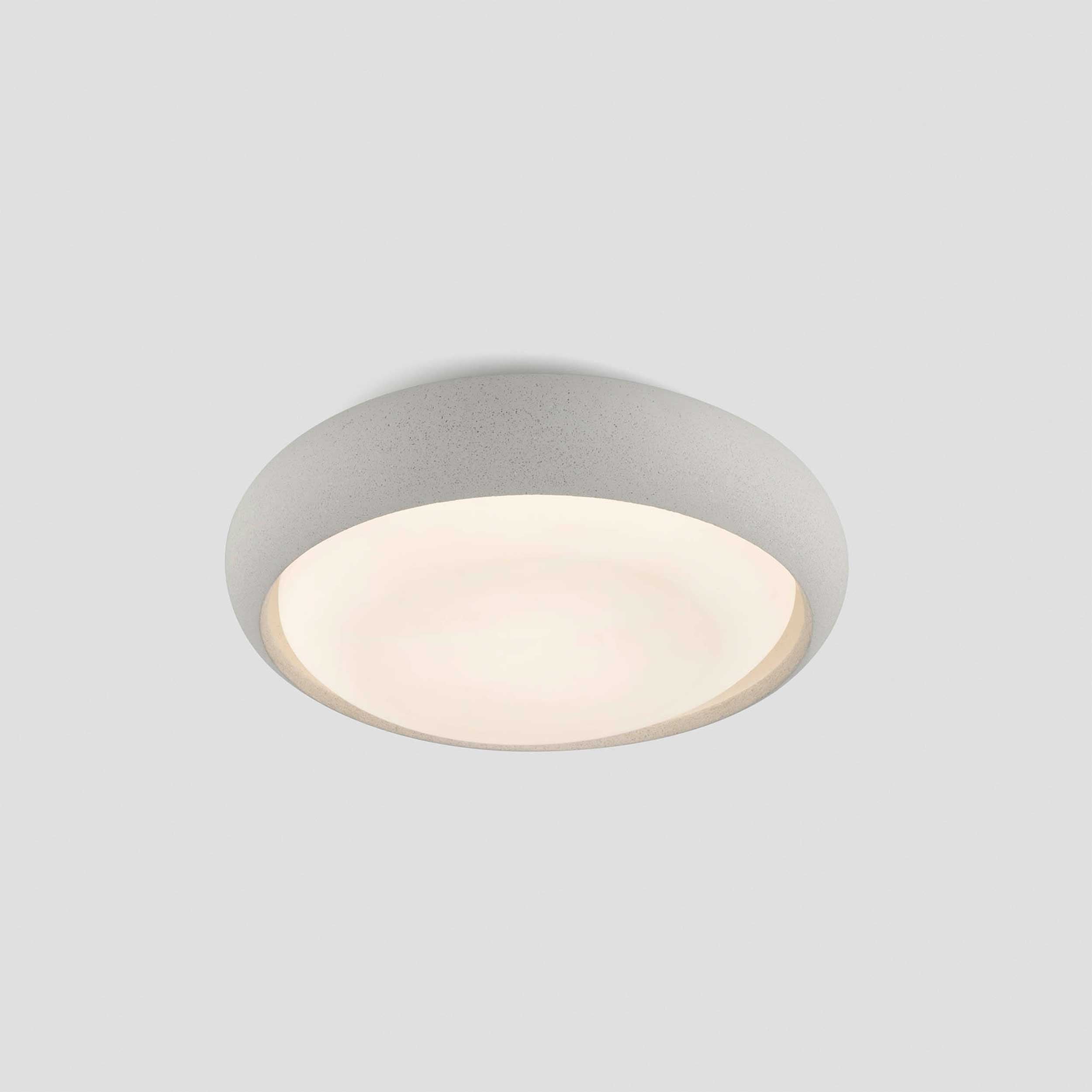 Faro Brume LED glass ceiling light IP44