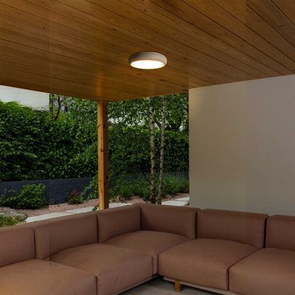 Faro Brume LED glass ceiling light IP44