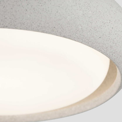 Faro Brume LED glass ceiling light IP44