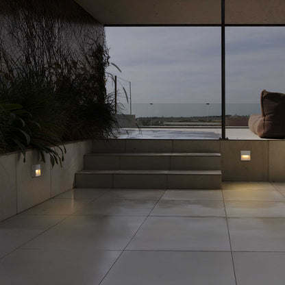 Faro Dune LED kvadratna zunanja stenska svetilka IP65