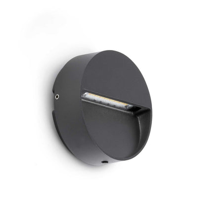 Faro Dune LED okrogla stenska svetilka IP65