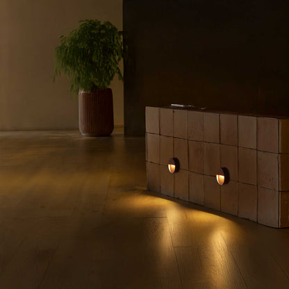 Faro Dune LED okrogla stenska svetilka IP65