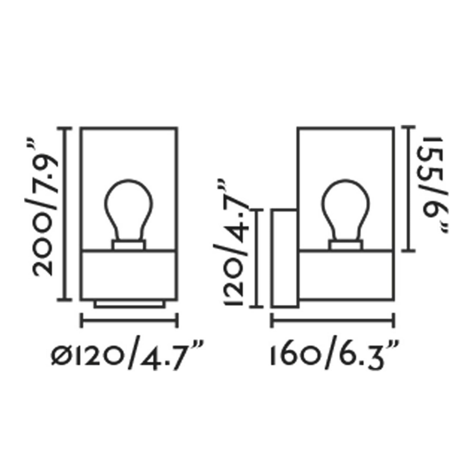 Faro Kila E27 stenska zunanja svetilka IP65