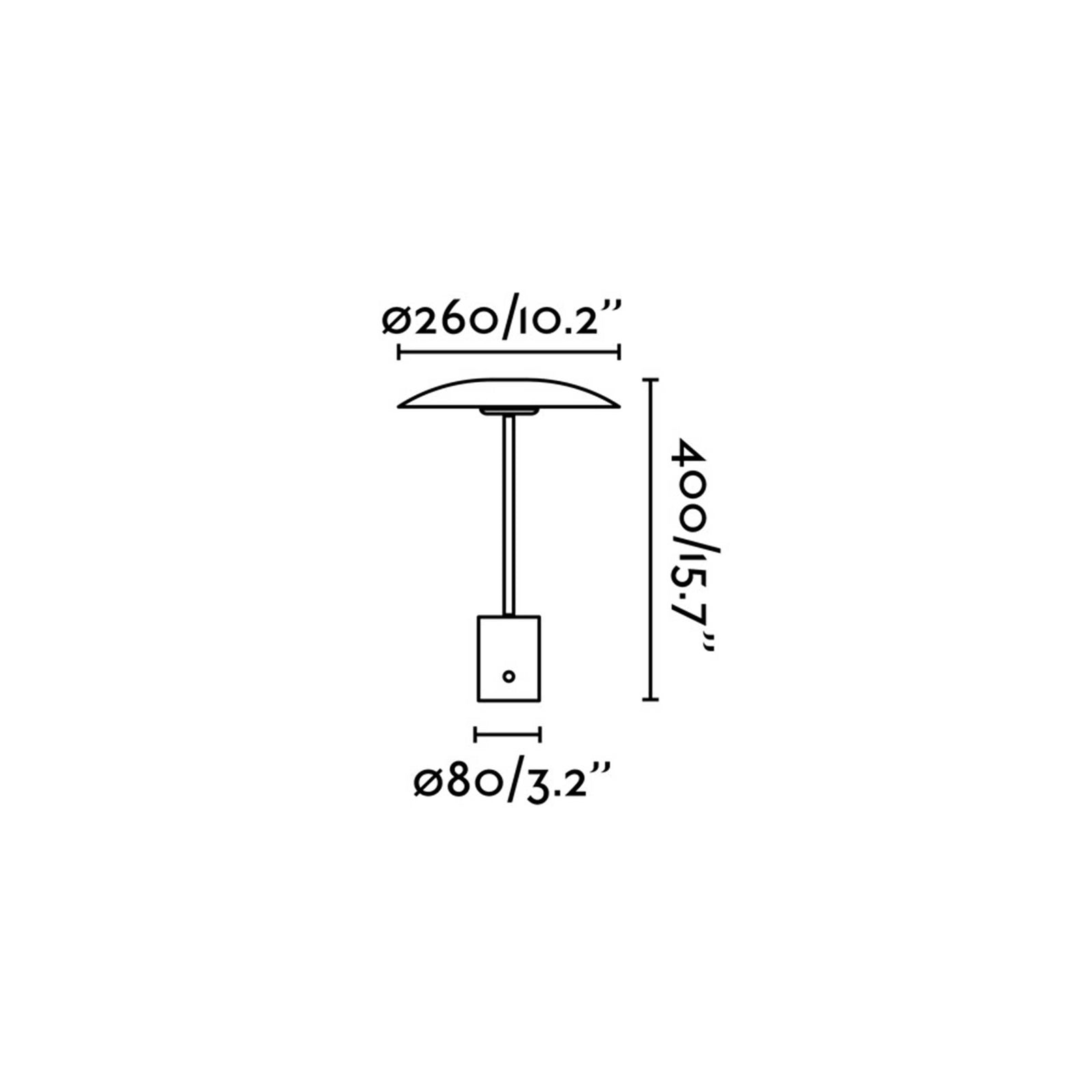 Namizna svetilka Faro Hoshi LED z možnostjo zatemnitve