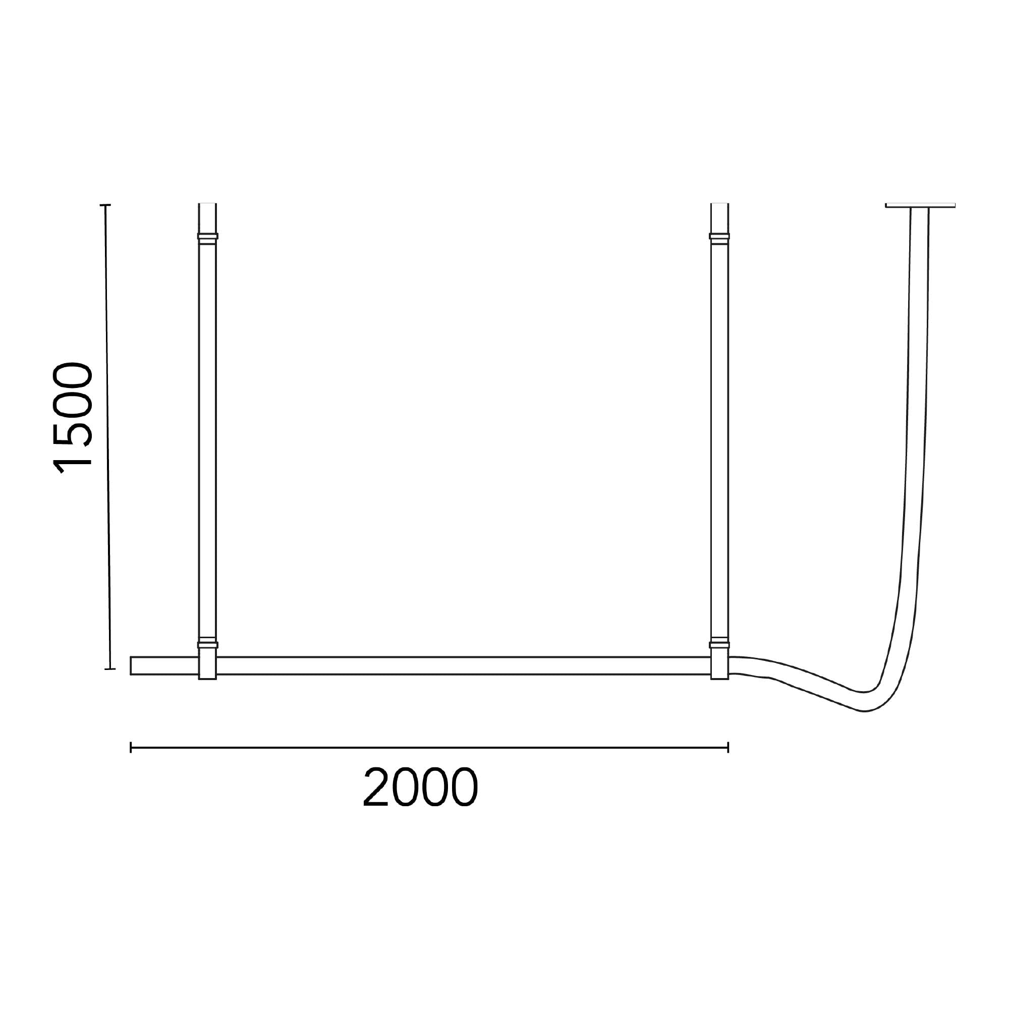 Flos Belt LED závěsné kožené svítidlo