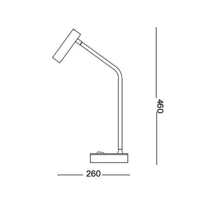 Namizna svetilka Ideal lux Easy LED