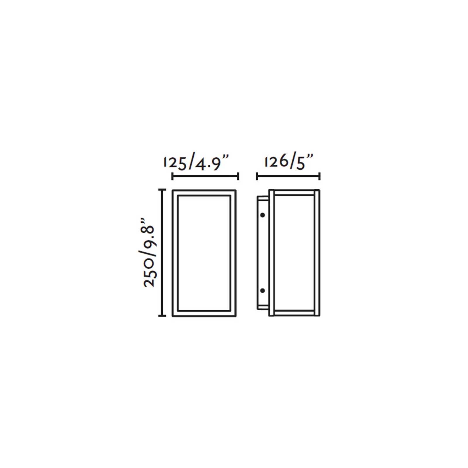 Faro Kela LED zunanja stenska svetilka IP54