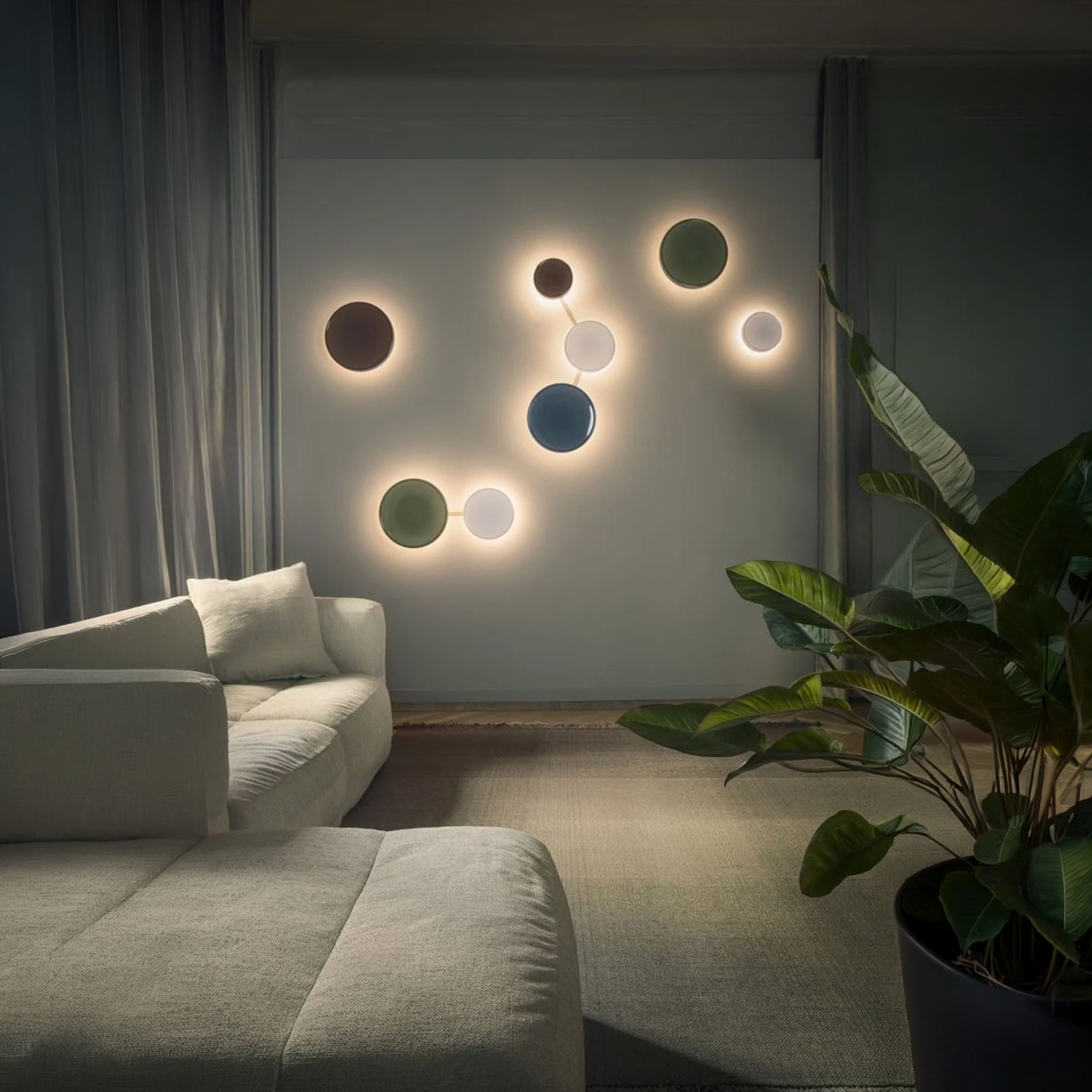 Marset Caramel LED stenska svetilka