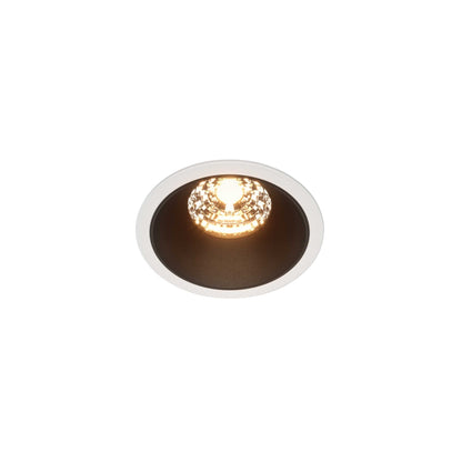 Maytoni downlight Alfa LED 36° vgradna okrogla svetilka, črna
