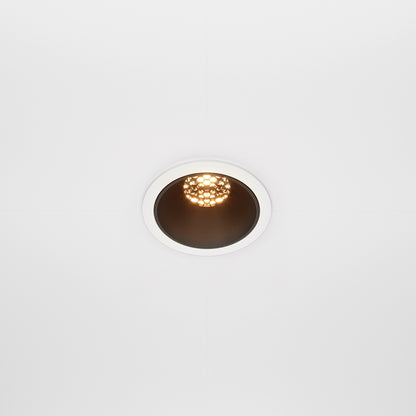 Maytoni downlight Alfa LED 36° vgradna okrogla svetilka, črna
