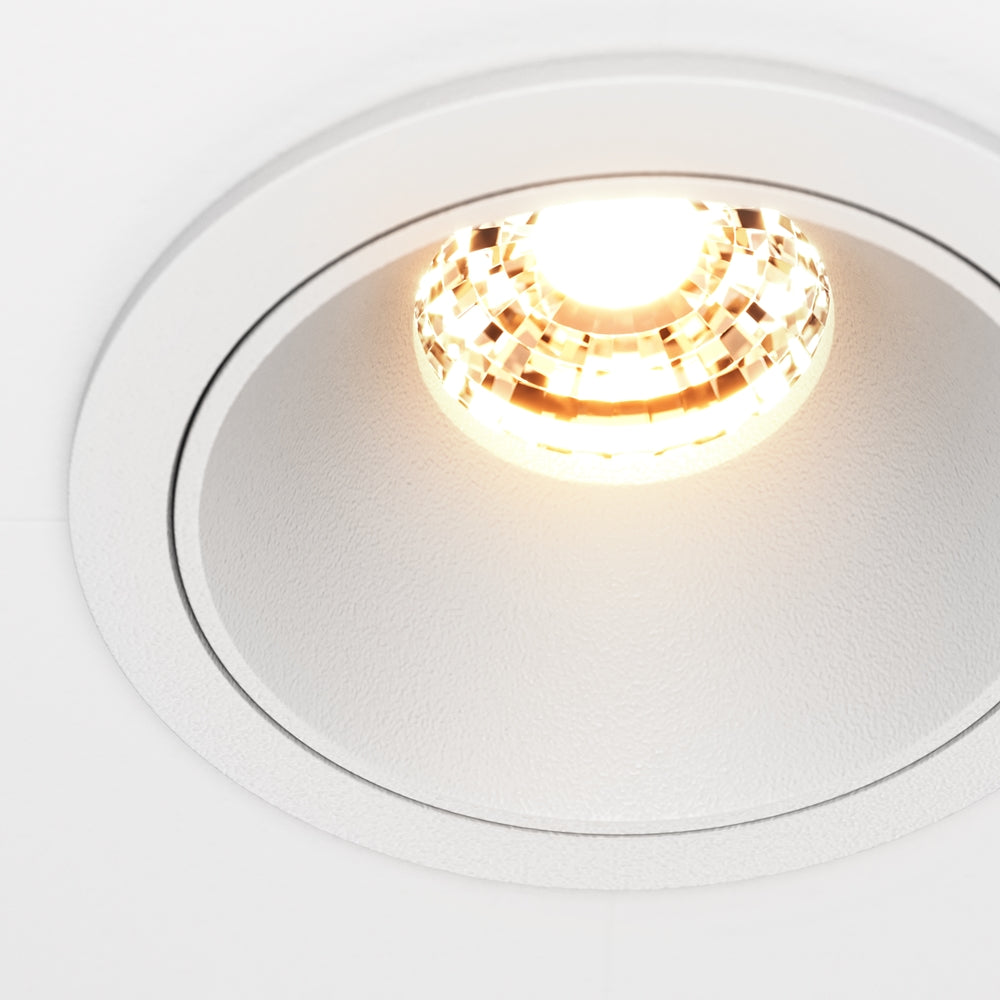 Maytoni downlight Alfa LED 36° vgradna okrogla svetilka, bela