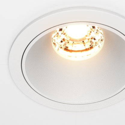 Maytoni downlight Alfa LED 36° vgradna okrogla svetilka, bela