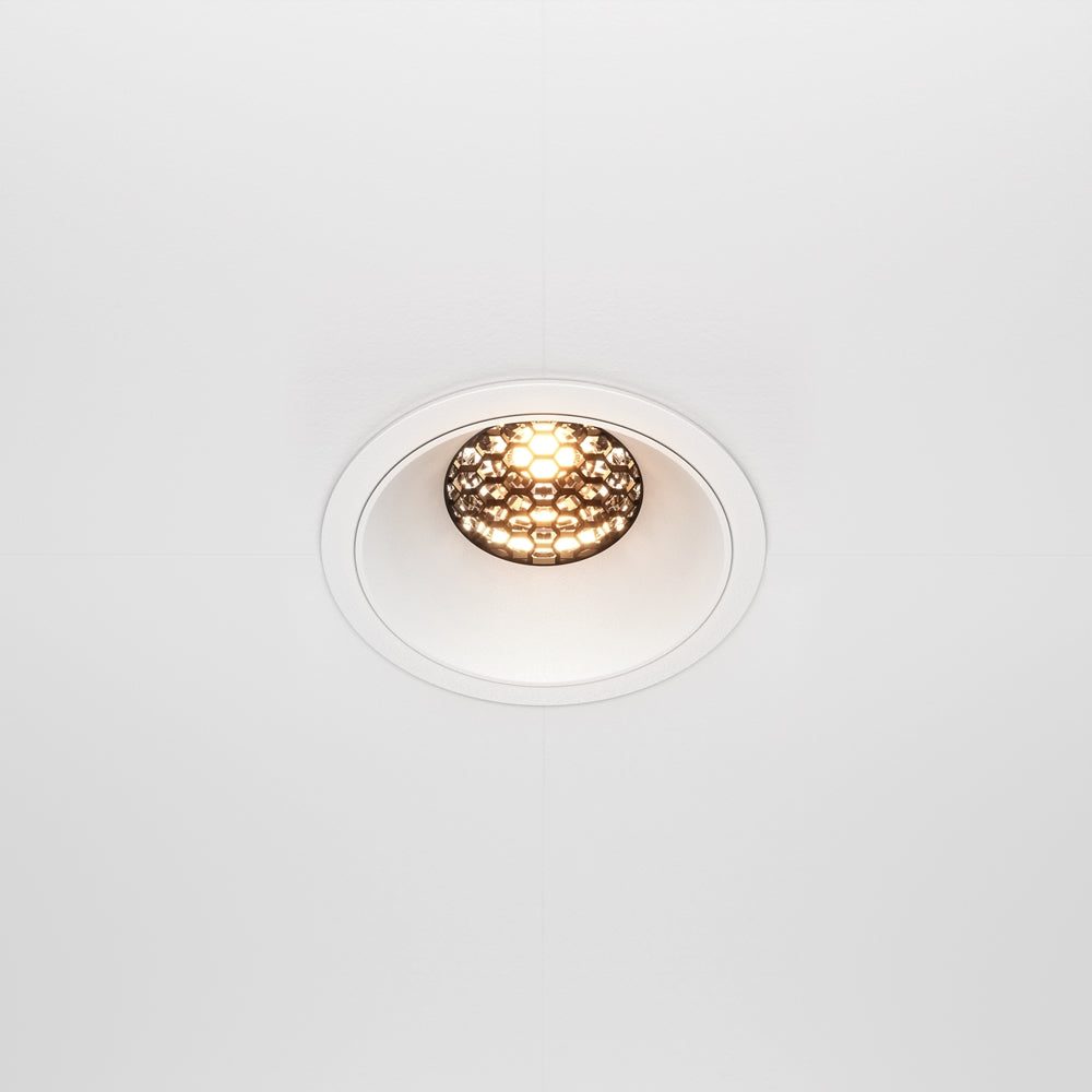 Maytoni downlight Alfa LED 36° vgradna okrogla svetilka, bela