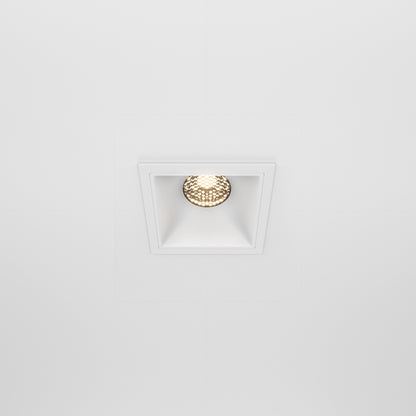 Maytoni downlight Alfa LED 10W 36° vgradna kvadratna svetilka, bela