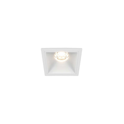 Maytoni downlight Alfa LED 10W 36° vgradna kvadratna svetilka, bela