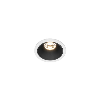 Maytoni downlight Alfa LED 36° vgradna okrogla svetilka, črna