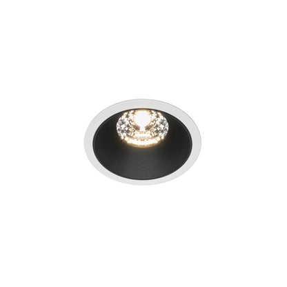 Maytoni downlight Alfa LED 36° vgradna okrogla svetilka, črna