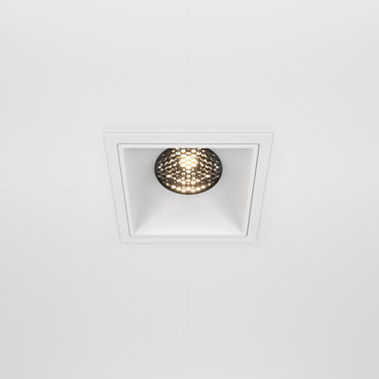 Maytoni downlight Alfa LED 15W 36° vgradna kvadratna svetilka, bela