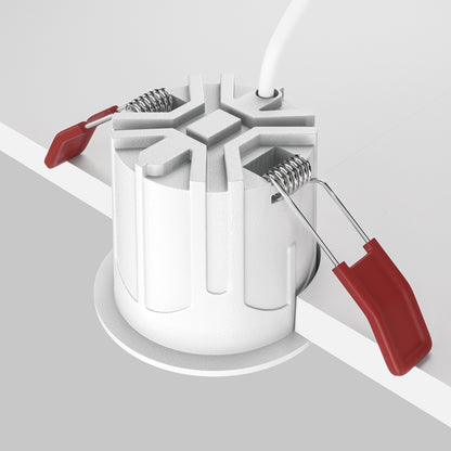 Maytoni downlight Alfa LED 36° vgradna okrogla svetilka, črna