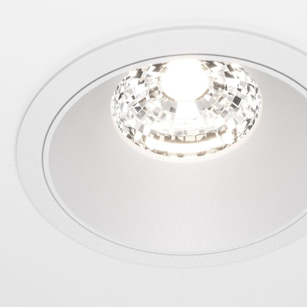 Maytoni downlight Alfa LED 36° vgradna okrogla svetilka, bela