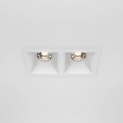 Maytoni downlight Alfa LED 10W 36° vgradna kvadratna svetilka, bela