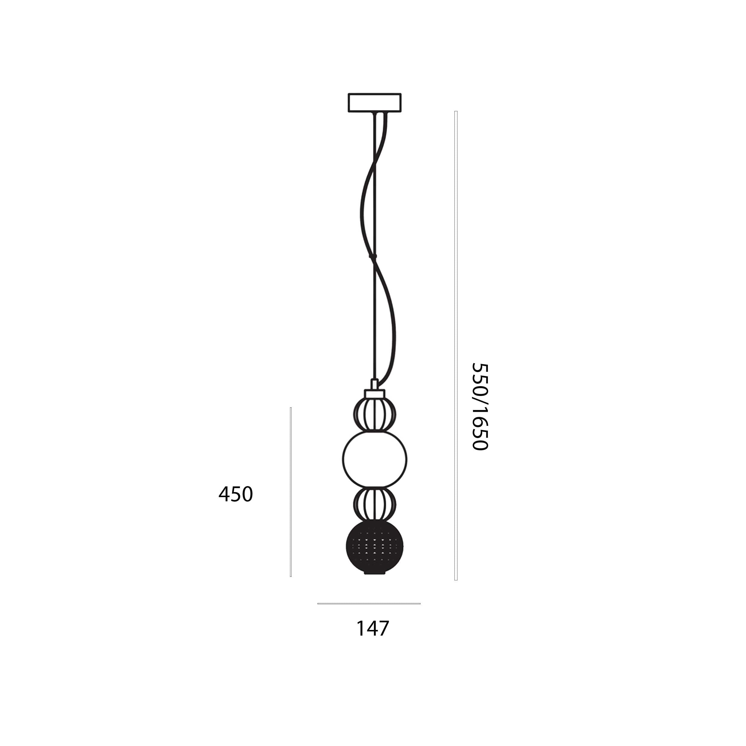 Maytoni Collar LED viseča svetilka