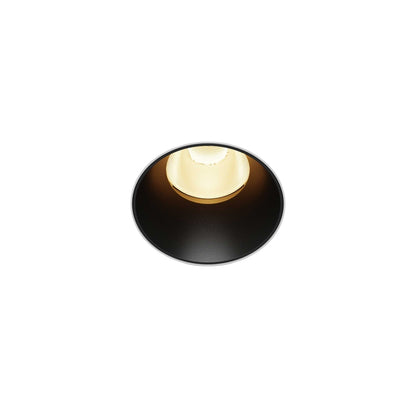 Maytoni downlight Dip LED 50° vgradna okrogla svetilka, črna