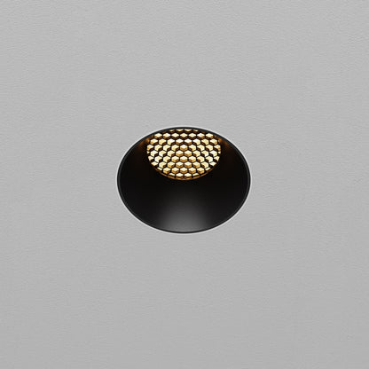 Maytoni downlight Dip LED 50° vgradna okrogla svetilka, črna