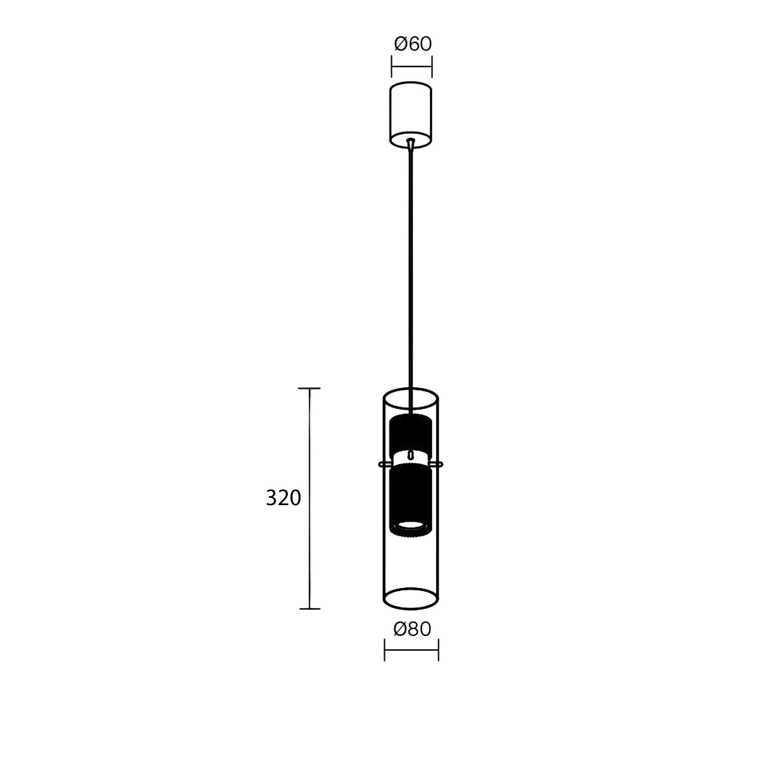 Maytoni Dynamics GU10 viseča svetilka