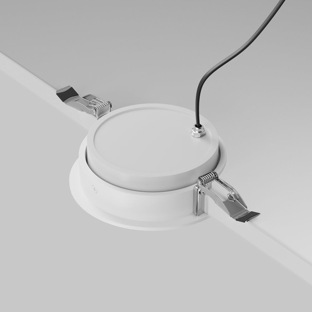 Maytoni downlight Lens LED 3000K 12W 70° vgradna okrogla svetilka