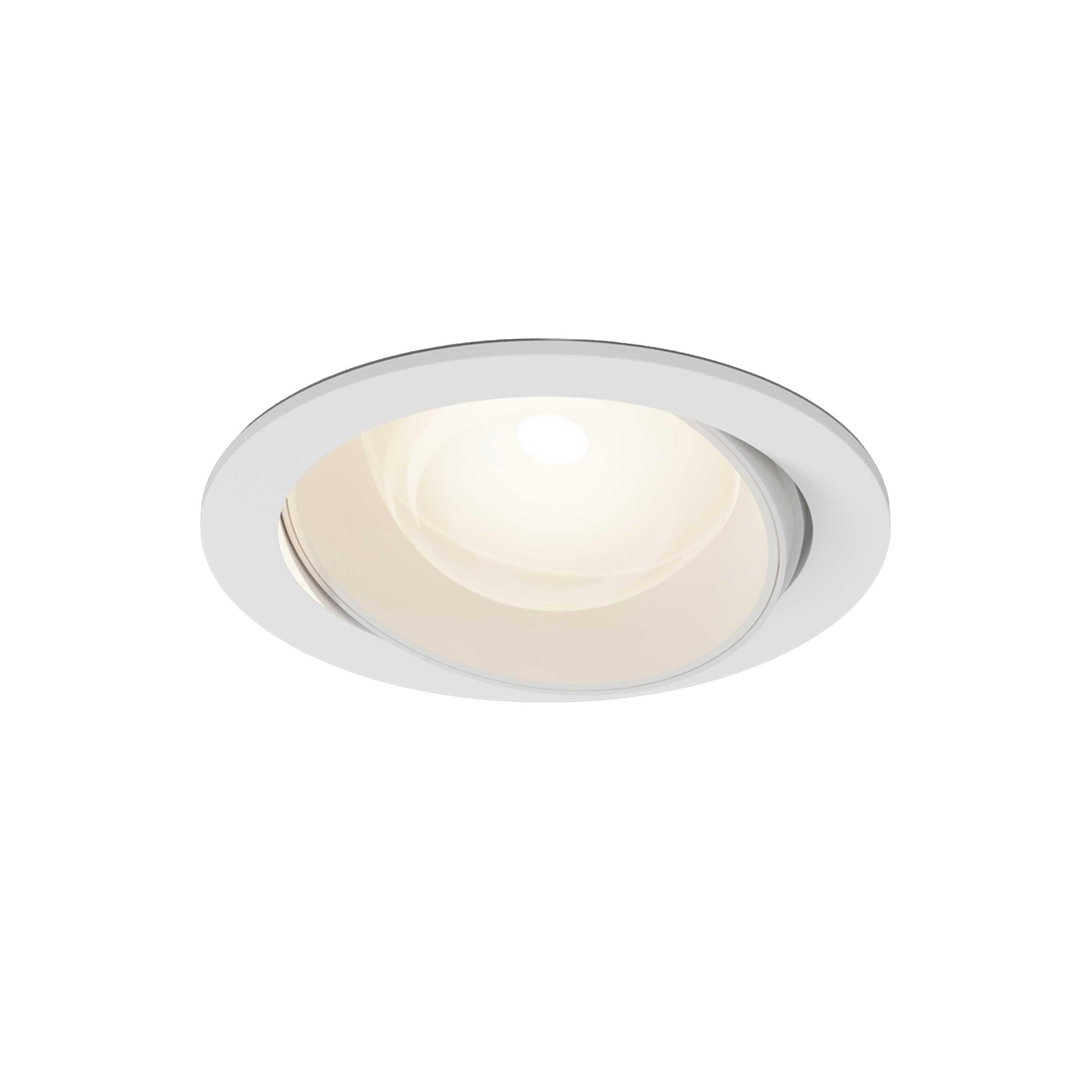 Maytoni downlight Lens LED 3000K 12W 70° vgradna okrogla svetilka