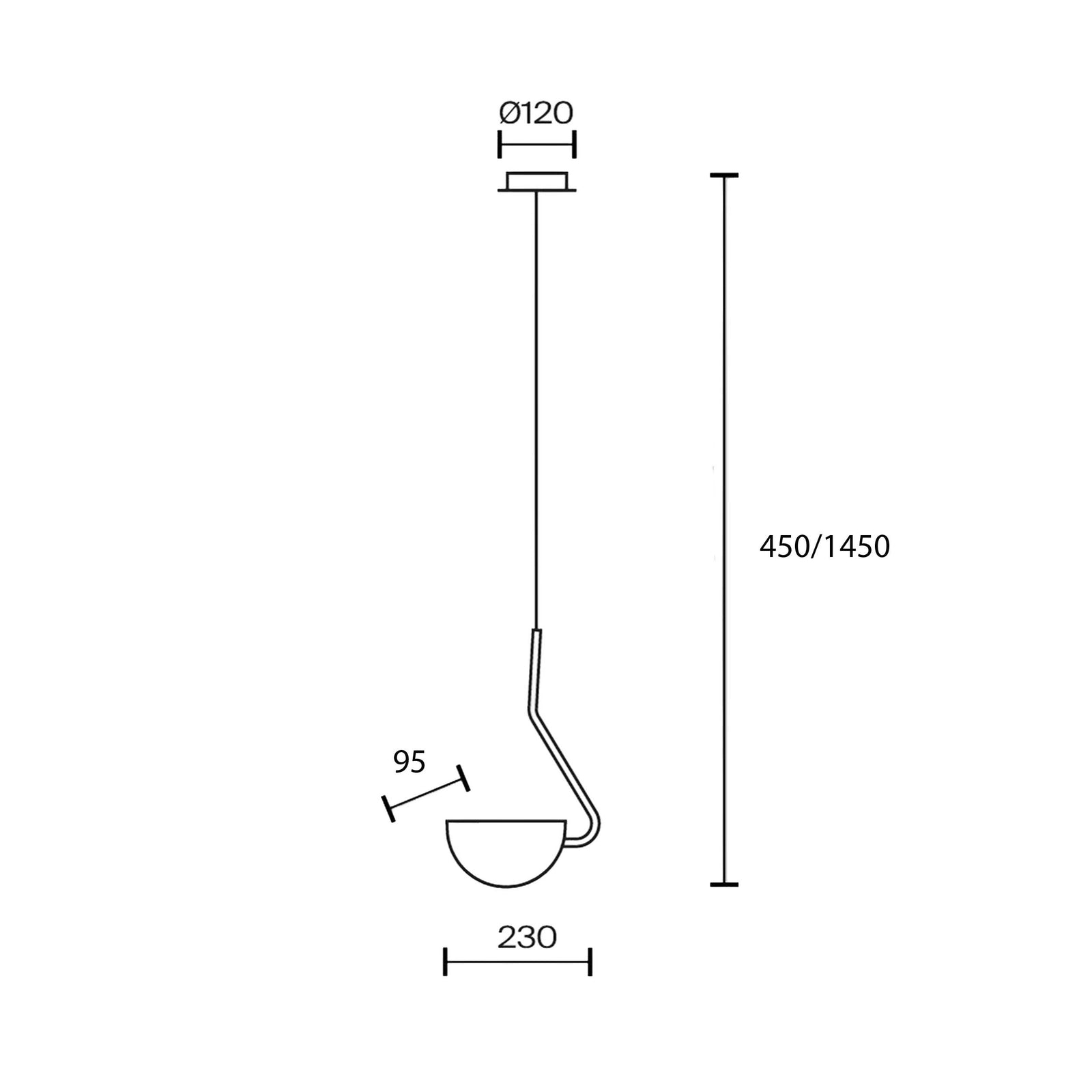 Maytoni Mollis G9 viseča svetilka