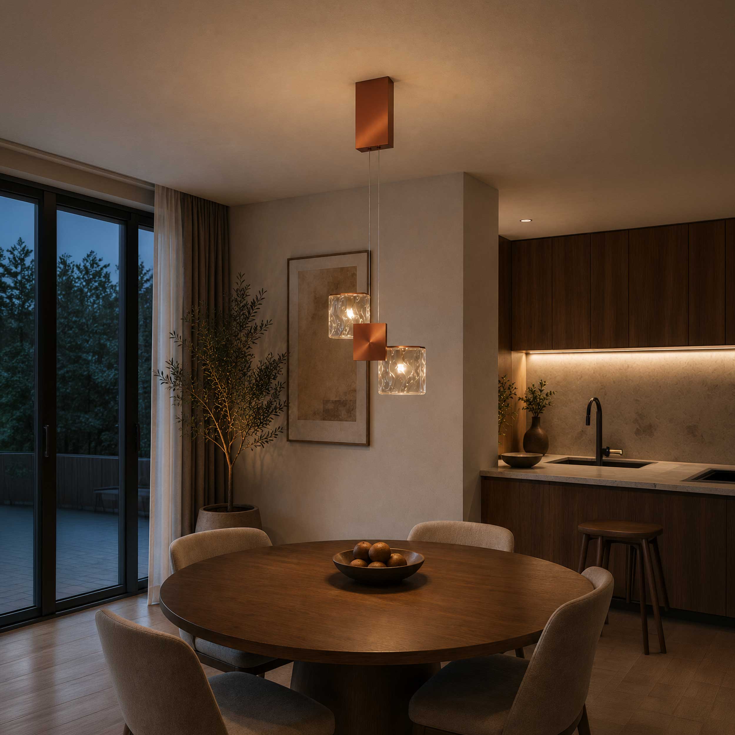 Maytoni Quadro LED viseča svetilka