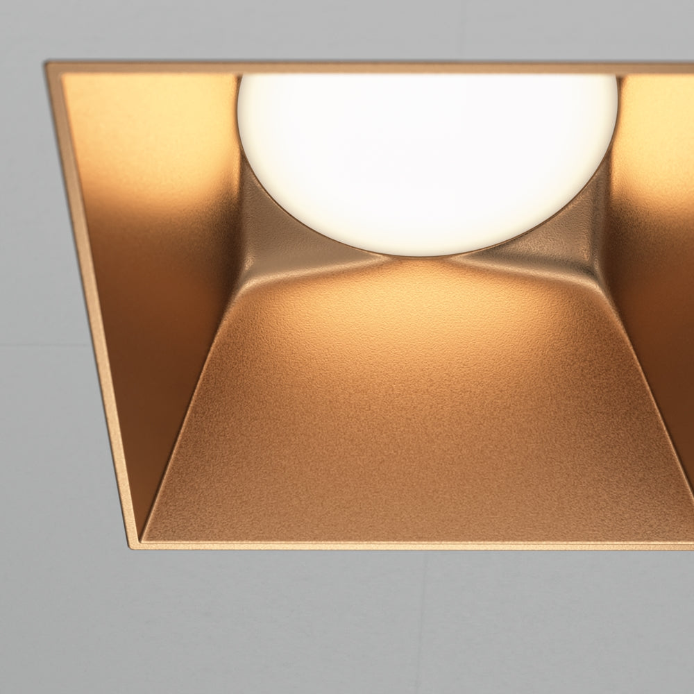Maytoni downlight Share GU10 vgradna kvadratna svetilka