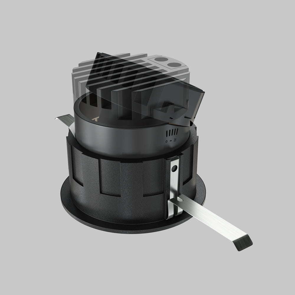 Maytoni downlight Wise LED 36° vgradna okrogla svetilka