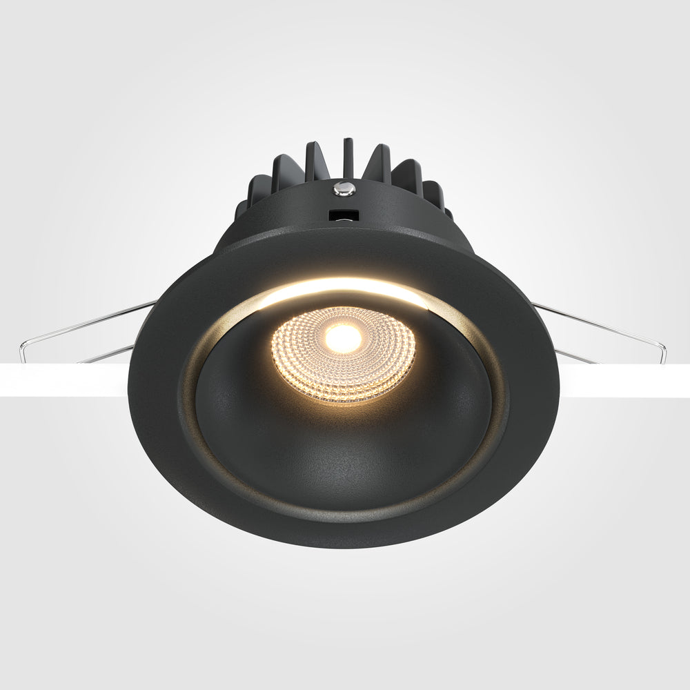 Maytoni downlight Yin LED 12W 60° vgradna okrogla svetilka